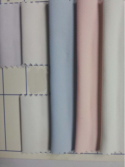 BJ- FUHA 抗菌防靜電 全棉梳線絹T/C45/2*45/2*101*55 耐漂白水 耐氯漂 制服 Anti bleaching bleaching resistant 側面照